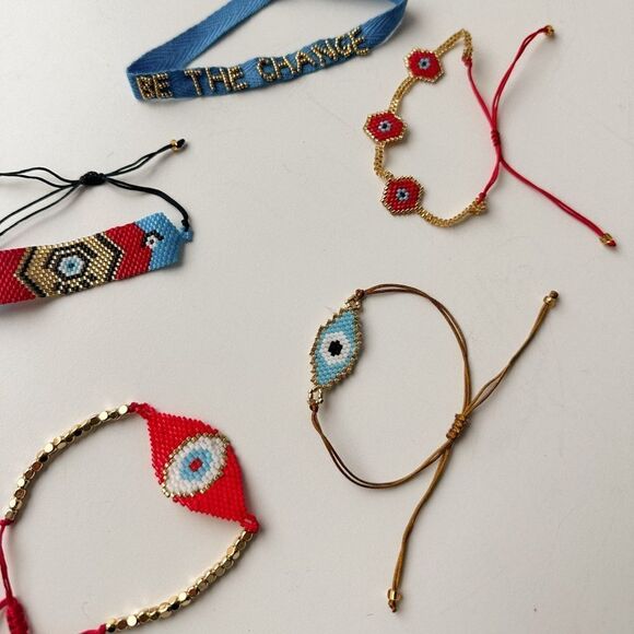 Set of 5 Miuyki Bracelets Embellished by Wellth Spirit - Picture 4 of 6